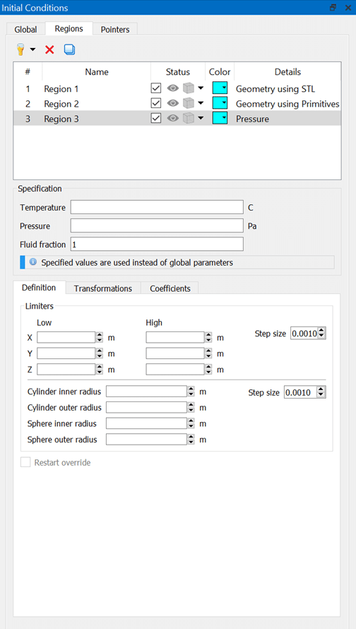 initial conditions initial conditions