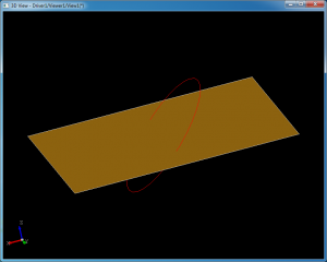 OpenCASCADE圆与平面求交-卡核