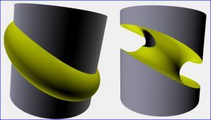 Boolean operations between triangle meshes-卡核