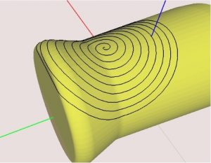OpenCASCADE BRep Projection-卡核