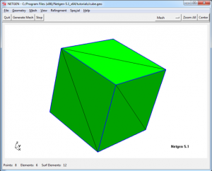 Netgen mesh library : nglib-卡核