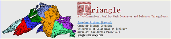 Triangle – Delaunay Triangulator-卡核