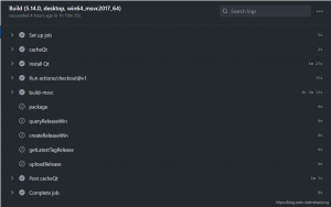 QCAD自动化编译测试-卡核