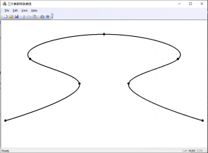 计算几何03_三次参数样条曲线与Cardinal曲线-卡核