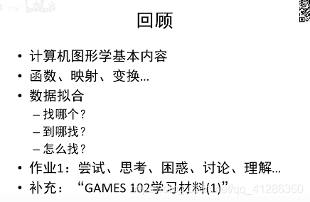 Games102_lecture2几何建模与处理基础_数据拟合-卡核