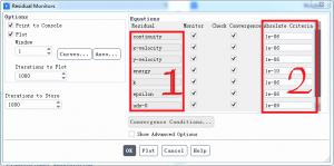 三十二、Fluent收敛判断标准及方法-卡核