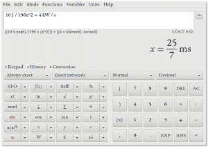 Qalculate! GNU/Linux 多功能桌面计算器-卡核