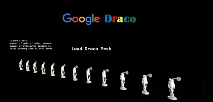 Draco 3D 图形开源压缩库-卡核