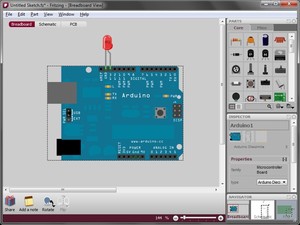 Fritzing 电子设计自动化软件-卡核