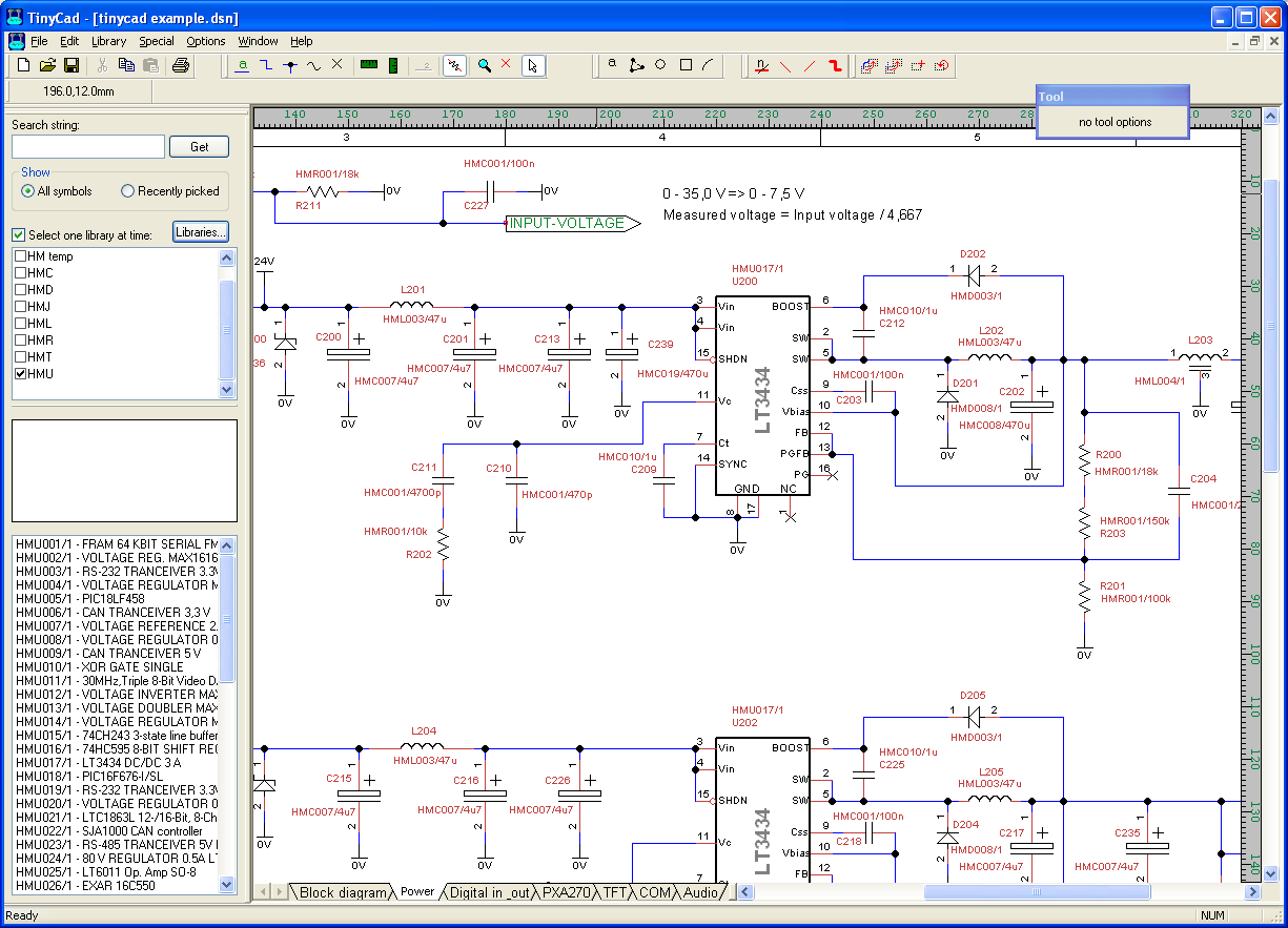 TinyCAD 电路图绘制软件-卡核