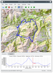 GPXSee GPS 日志文件查看器和分析器-卡核