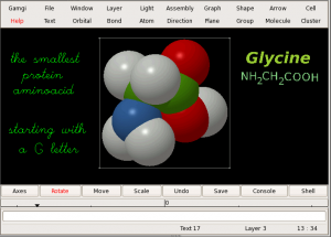 GAMGI 分子建模工具-卡核