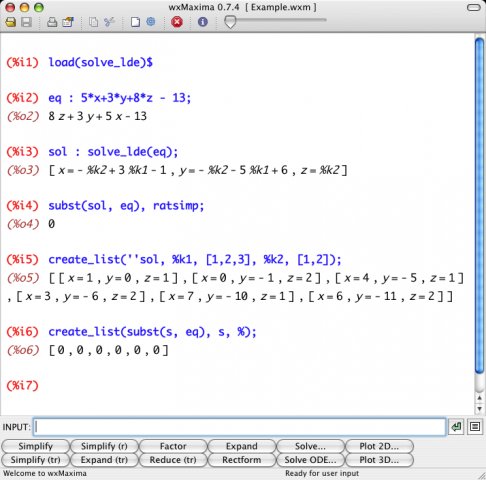 wxMaxima 计算机代数系统软件-卡核
