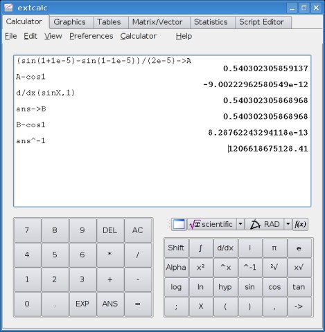 Extcalc Linux计算器-卡核