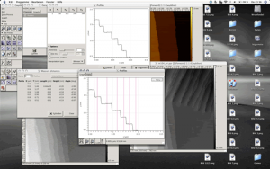 Gwyddion 显微镜数据分析-卡核