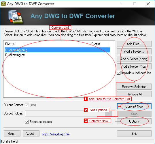 Any DWG to DWF Converter-卡核