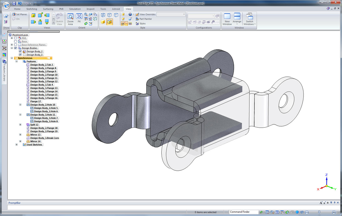 SolidEdge ST-卡核