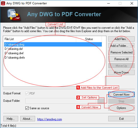 Any DWG to PDF Converter-卡核