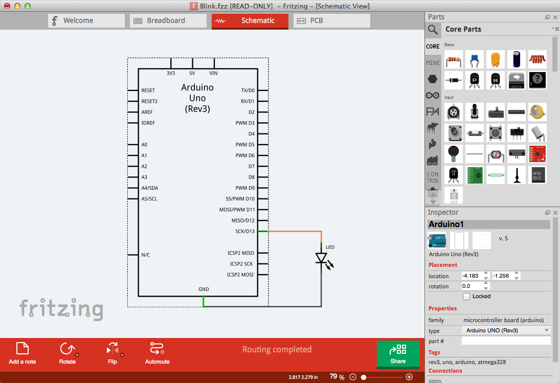 Schematic view