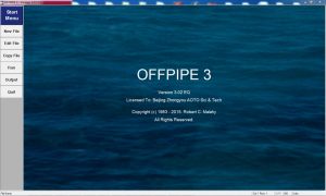 OFFPIPE 海底管道铺设计算分析软件-卡核